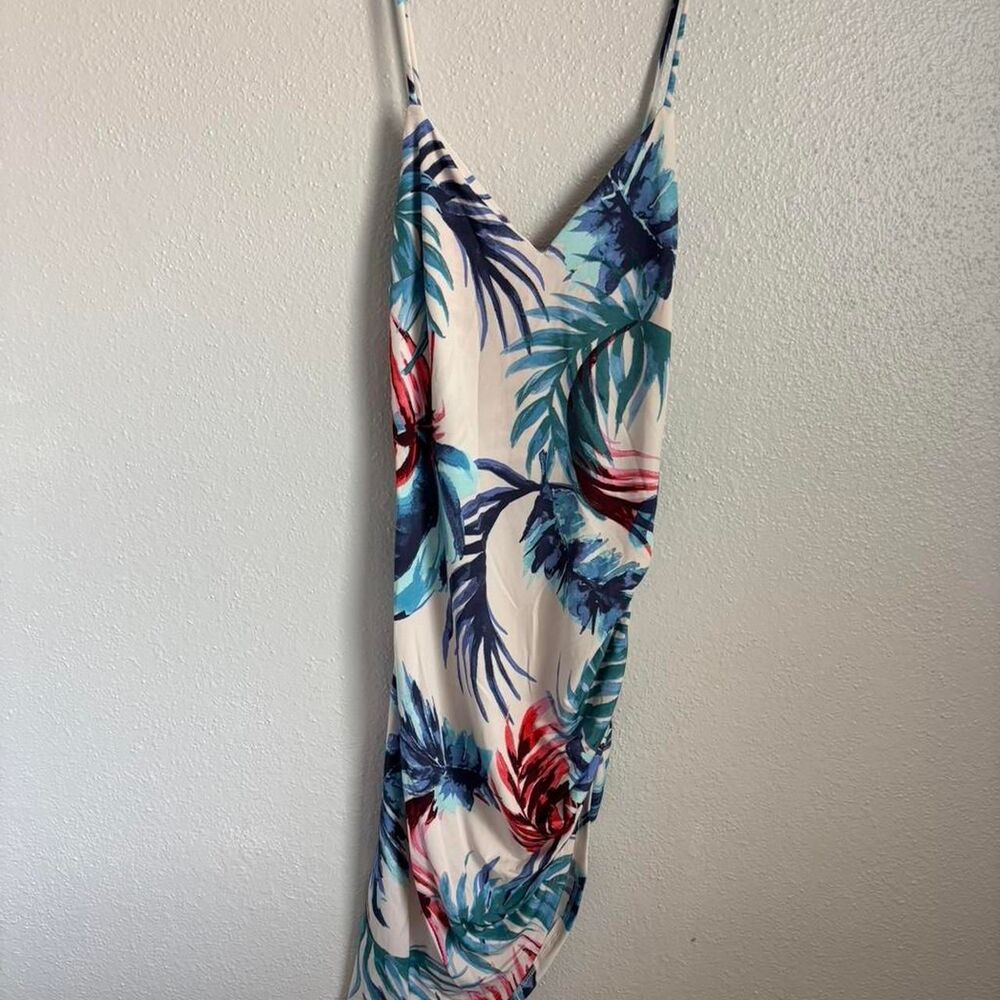 Botanical Tropical Dress | Summer Beach Resort Y2K New